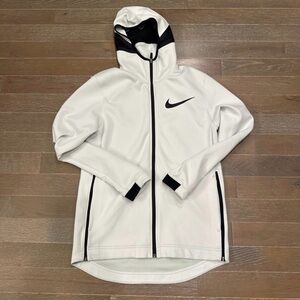 Nike White Showtime Therma Flex Jacket Hooded Mens Medium